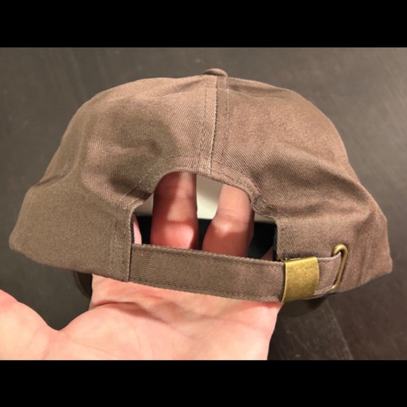 Stone Fox Swim Smiley Face Baseball Cap/Baseball Hat Brown - NWT - Picture 2 of 13